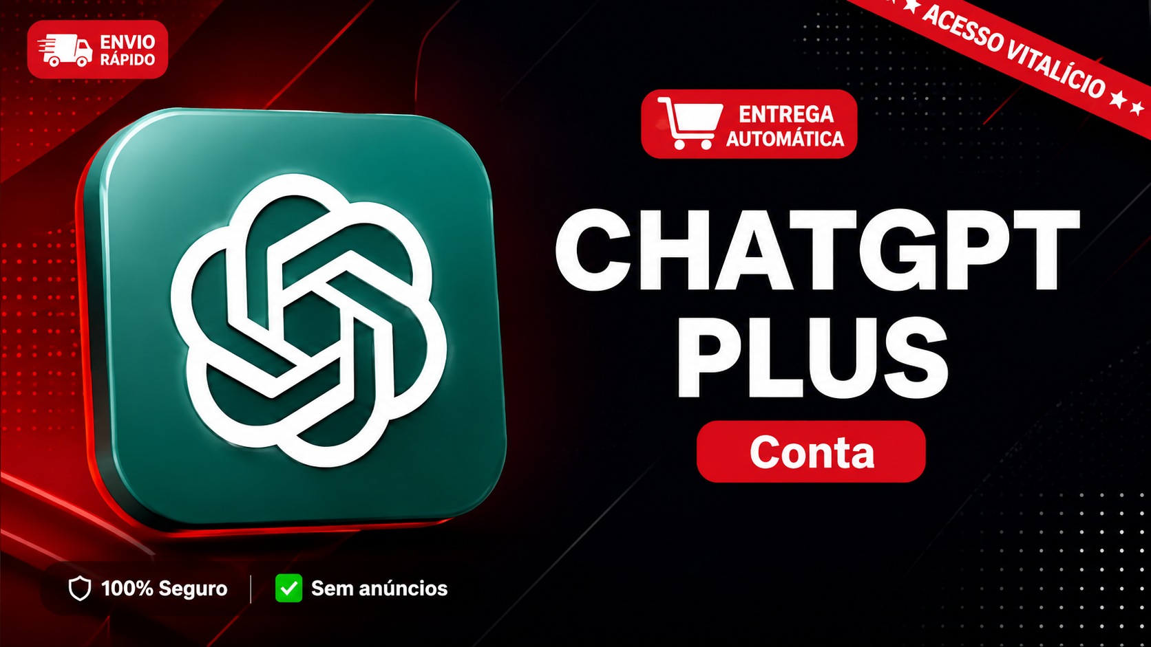 CHAT GPT PLUS COMPARTILHADO