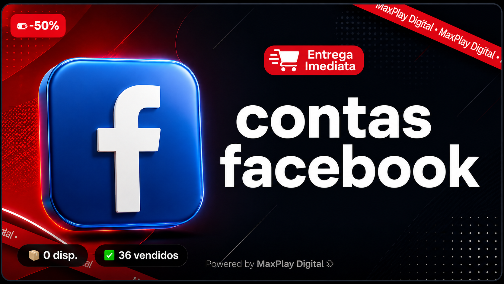 CONTA FACEBOOK + BM (NOVA)